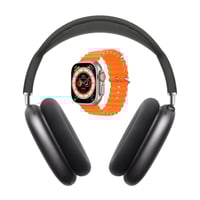 عرض ساعة الترا وسماعة شبية ابل