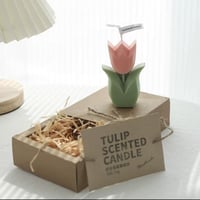 شمعة توليب بزيت عطري للاسترخاء