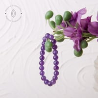 اسوارة حجر الاميثست البنفسجي