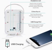 راديو ومكبر صوت