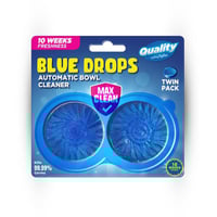 اقراص تنظيف المرحاض دبل قطعتين كوالتي