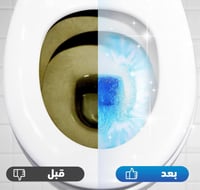 اقراص تنظيف المرحاض دبل قطعتين كوالتي