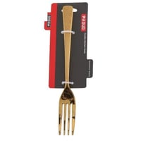 طقم شوك ستانلس ستيل لون ذهبي أنيق - 3 قطع