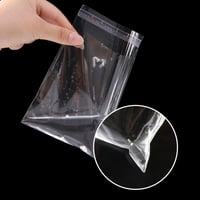 اكياس بلاستيكية شفافة قابلة لاعادة الاغلاق