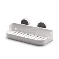 حامل صابون جداري لاصق بتصميم عصري وتصريف ماء