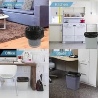 كرتون أكياس نفايات 10 ربطات مقاس 30 جالون رول اسود