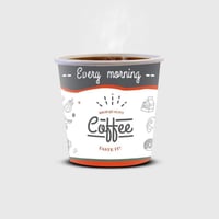 مجموعة اكواب قهوة 700 كوب ورقي