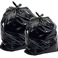 اكياس نفايات 30 جالون رول اسود من ريكسو (قطعتين)