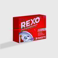 مجموعة غسيل الملابس الملونة والبيضاء معا- 90 شيت م...