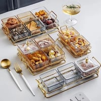 وعاء لتقديم الحلوى والوجبات الخفيفة والسلطة والمكس...