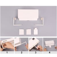 منظم تخزين مغناطيسي مع قاعدة منديل المقاس : 13.5*8...