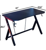 طاولة قيمنق صغيرة مقاس 120 سم