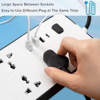 توصيلة كهربائية ب 3 منافذ USB ومنفذ TYPE C