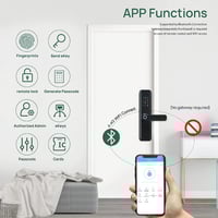 قفل باب ذكي يعمل بالواي فاي والبلوتوث