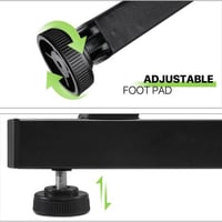 طاولة مكتب بحرف ال اسود