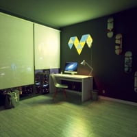 إضاءة المثلثات الذكية Triangle lighting