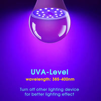 لمبه بلاك لايت E27