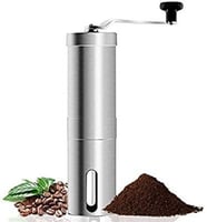 مطحنة القهوة اليدوية استيل