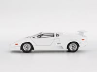 Lamborghini Countach 25th Anniversary White 1:64 M...