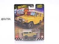 Toyota Land Cruiser FJ43 Yellow 1:64 Hot Wheels JB...