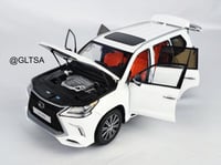Toyota Lexus LX570 White 1:18 LCD LCD1810-WH
