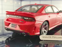RARE DODGE CHARGER SRT HELLCAT TORCH RED 1:18 GT S...