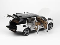 Land Rover Range Rover SV White with Black Roof 1:...