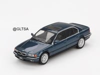 BMW 750IL Sorrento Blue Metallic 1:64 MINI GT MGT0...