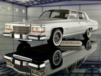 Cadillac Fleetwood Brougham 1982 White 1:18 BoS-MO...