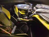 Lamborghini Revuelto Matte Black with Yellow Strip...