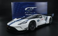 Ford GT MKII Track White Blue 1:18 GT Spirit US040