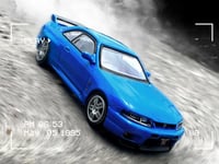 Nissan Skyline GT-R (R33) LM Limited Blue 1:64 Inn...