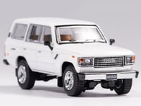 Toyota Land Cruiser 60 LHD White 1:64 GCD KS029-88