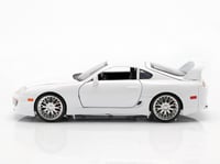 Toyota Supra Brian's Fast and Furious 7 White 1:24...