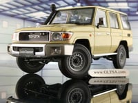 Toyota Land Cruiser 76 Beige 1:18 Almost Real 8701...