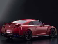 Pre-Owned RARE Nissan GT-R R35 Red 1:18 Kyosho KSR...