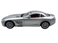 Mercedes McLaren SLR Silver with Red Interior 1:12...