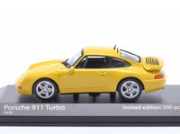 Porsche 911 (993) Turbo 1995 Yellow 1:43 Minichamp...