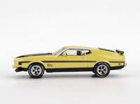 Ford Mustang Mach1 Grabber Yellow 1:64 MINI GT MGT...