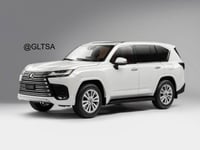 Lexus LX600 White 1:18 LCD Models LCD18021-WH