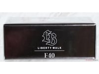 Ferrari F40 LBWK Chrome Black 1:64 Inno Models IN6...