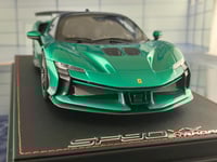 Ferrari SF90 XX Stradale Green 1:18 Resin Car Mode...