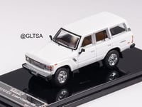 Toyota Land Cruiser 60 LHD White 1:64 GCD KS029-88