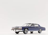 RARE Cadillac Fleetwood Brougham 1982 Dark Blue 1:...