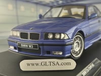 BMW M3 E36 Coupe Blue 1:18 Solido S1803901
