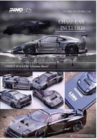 Ferrari F40 LBWK Chrome Black 1:64 Inno Models IN6...