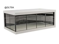 Parking Lot Showroom Display Case with USB Lights...