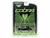 Ford Mustang Cobra 1980 Black with Green Cobra Hoo...