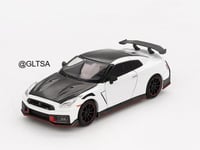 Nissan GT-R Nismo Brilliant White Pearl 1:64 MINI...