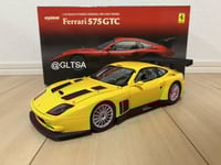 RARE Ferrari 575GTC 2004 Yellow 1:18 Kyosho 08391C